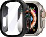 Strap-it Geschikt voor Apple Watch Ultra hard Case - AW Ultra case incl glas met glas - zwart