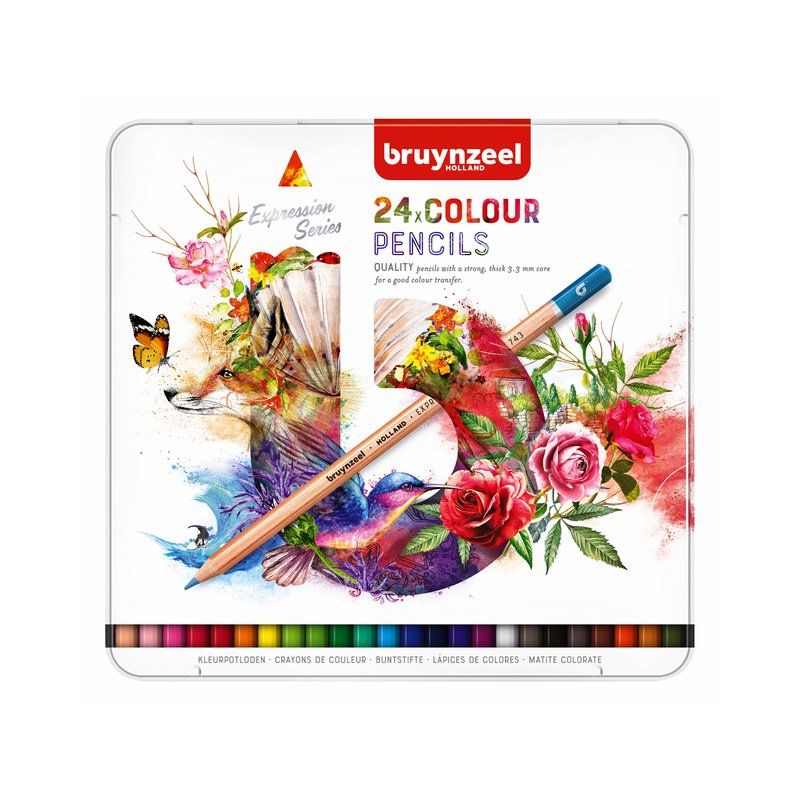 Bruynzeel Expression Colour - Kleurpotloden - 24 stuks