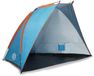 NILS CAMP Strandtent XXL - 260x120x120 cm - Blauw - UV-bescherming