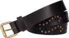 Legend Dames - Leren riem - Zwart - 95cm