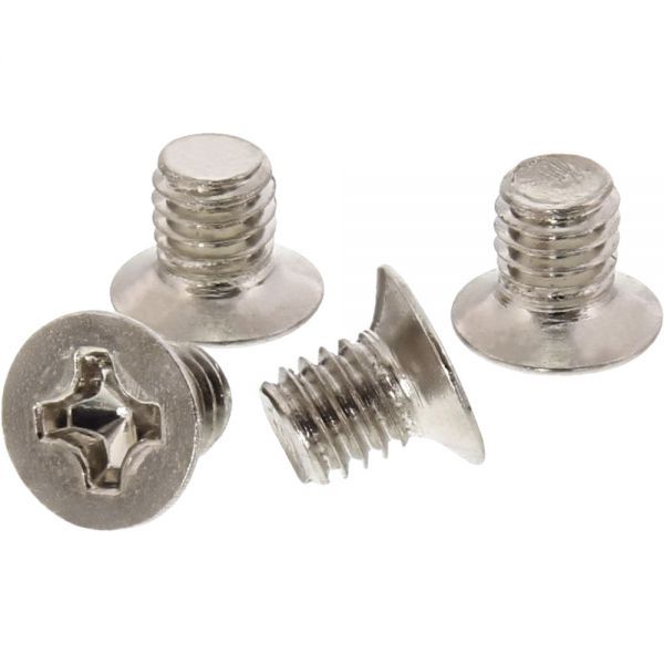 Inline 77781A - Schroeven & bouten - metaal - zilver - 100 stuks