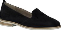 Tamaris Dames Instappers 1-24298-42 001 Zwart Leer Normaal Maat 36 EU