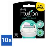 Wilkinson Intuition Sensitive Care lames de remplacement pour peau sensible - pack économique - 10 pièces