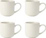 Mikasa Cranborne Mokken Set van 4 Keramiek Crème 320ml