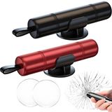 Set de 2 marteaux de secours avec lame de coupe pour voitures