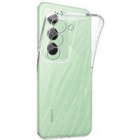 Phonillico® Siliconen TPU Hoes voor Xiaomi Redmi 15 - Transparant Ultra Dun Beschermhoesje