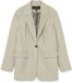 VERO MODA VMLUCY LS REGULAR BLAZER EXC Dames Blazers Oatmeal