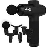 VirtuFit M2 Massage Gun - Noir - 6 Embouts - 8 Heures d'Autonomie