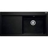 Franke MTG 611 Fragranite Zwart Enkele Spoelbak