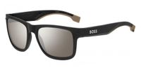 Hugo Boss BOSS 1496/S Matte black beige 55/19/140 MAN Zonnebrillen