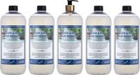 Claudius Cosmetics B.V. Body & Hair Zen Moment 1 liter met gouden pomp - set van 5 stuks