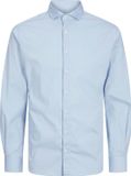 JACK & JONES JUNIOR JJEAXEL STRETCH SHIRT LS NOOS JNR Jongens Overhemd - Maat 140 - Cashmere Blue