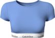 Calvin Klein Underwear Soutien-gorge Spacer Coton/Modal Bleu clair S