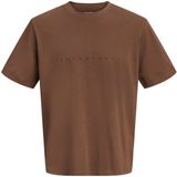 JACK & JONES JJESTAR JJ TEE SS NOOS Heren T-shirt Korte mouw Ronde hals Katoen Cocoa S