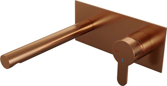 Brauer Copper Edition Inbouw Wastafelmengkraan - Geborsteld Koper PVD