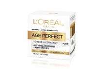 l'oréalparis - Crème de jour anti-âge, hydratante et raffermissante | Anti-taches à la niacinamide, scellage raffermissant, 30x plus de peptides de collagène concentrés, réduit le relâchement