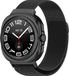 Strap-it Milanees smartwatch bandje met magneetsluiting - Milanese band geschikt voor de Samsung Galaxy Watch Ultra 47mm - zwart