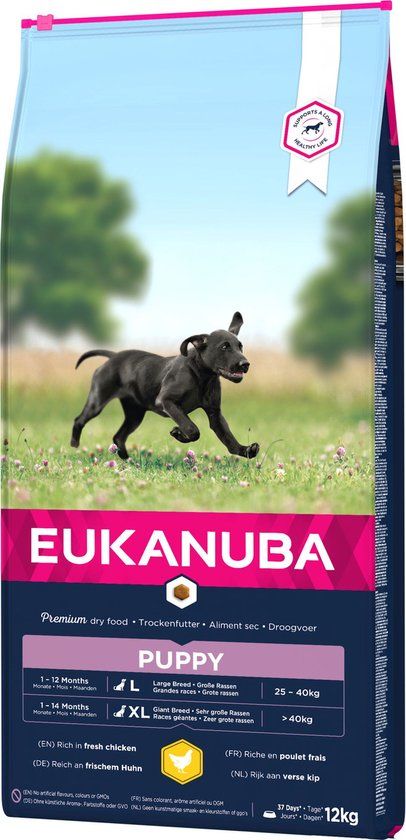 Eukanuba Hondenvoer Puppy grote rassen | 15 kg