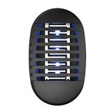 Elektrische insectenverdelger, muggenverdelger met uv-licht, krachtige elektrische muggen-insectenzapper met reinigingsborstel, plug-in muggenbestrijding voor huis, slaapkamer, keuken, kantoor