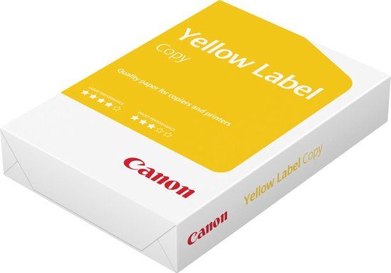 Canon Yellow Label Copy - A4 - 80 grams - 500 vel