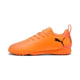 PUMA Future 8 Play TT JR voetbalschoen, Heat FIRE Black-Ravish, 5 UK