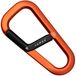 The James Brand The Hardin - Orange Black Carabiner