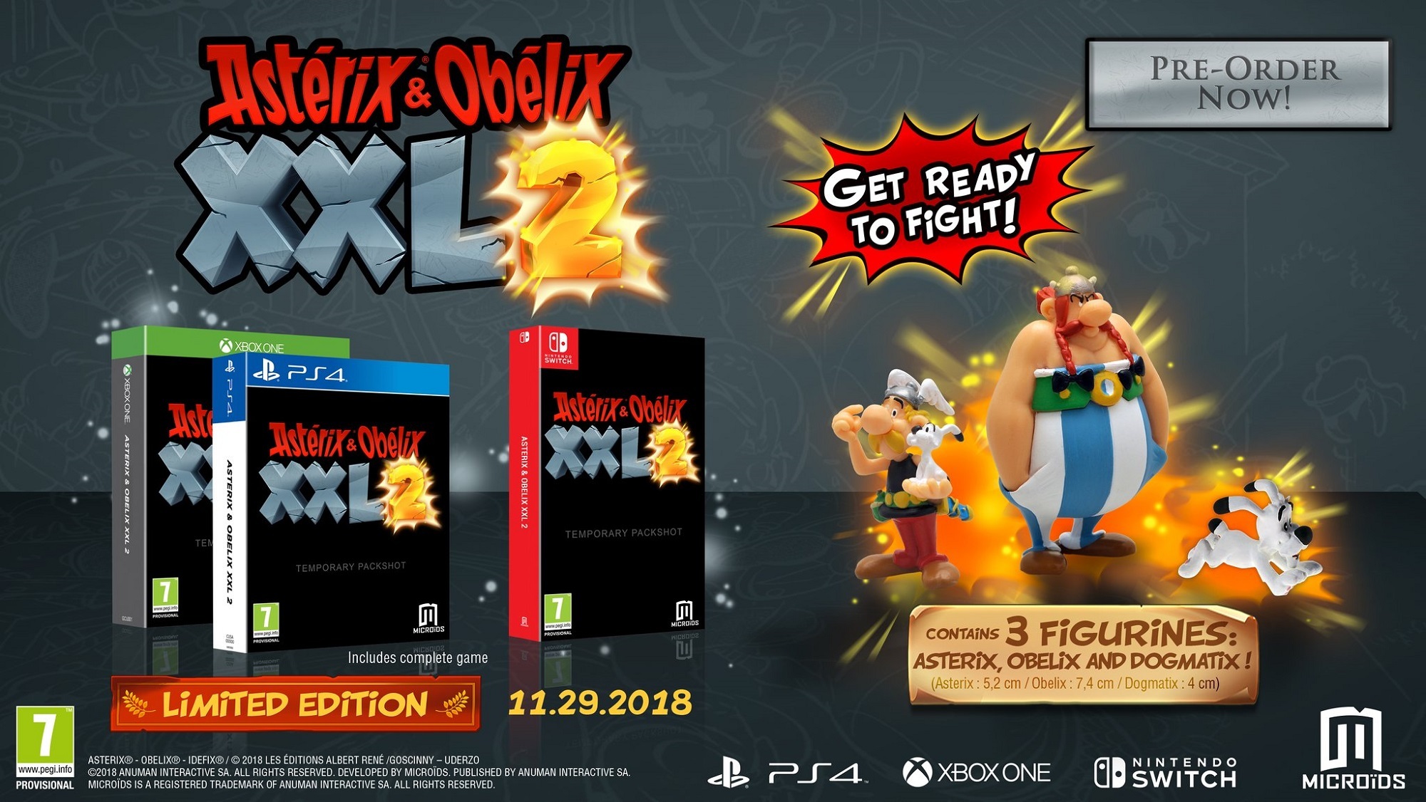 Microids Asterix & Obelix: XXL 2 Limited Edition - PS4 PlayStation 4