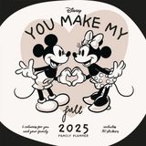 Mickey Mouse Familiekalender 2025 Muurkalender meerkleurig