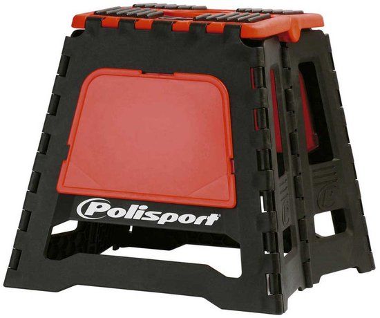 Polisport Off Road Motorcycle Stand Foldable Motorstandaard Red CR 04