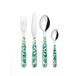 Guzzini - BLUES Set van 24 bestek - Smaragdgroen - 28194569