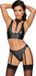 Cottelli Collection Bondage ORION Versand GmbH & Co. KG Sexy Bondage Wetlook Set Zwart M