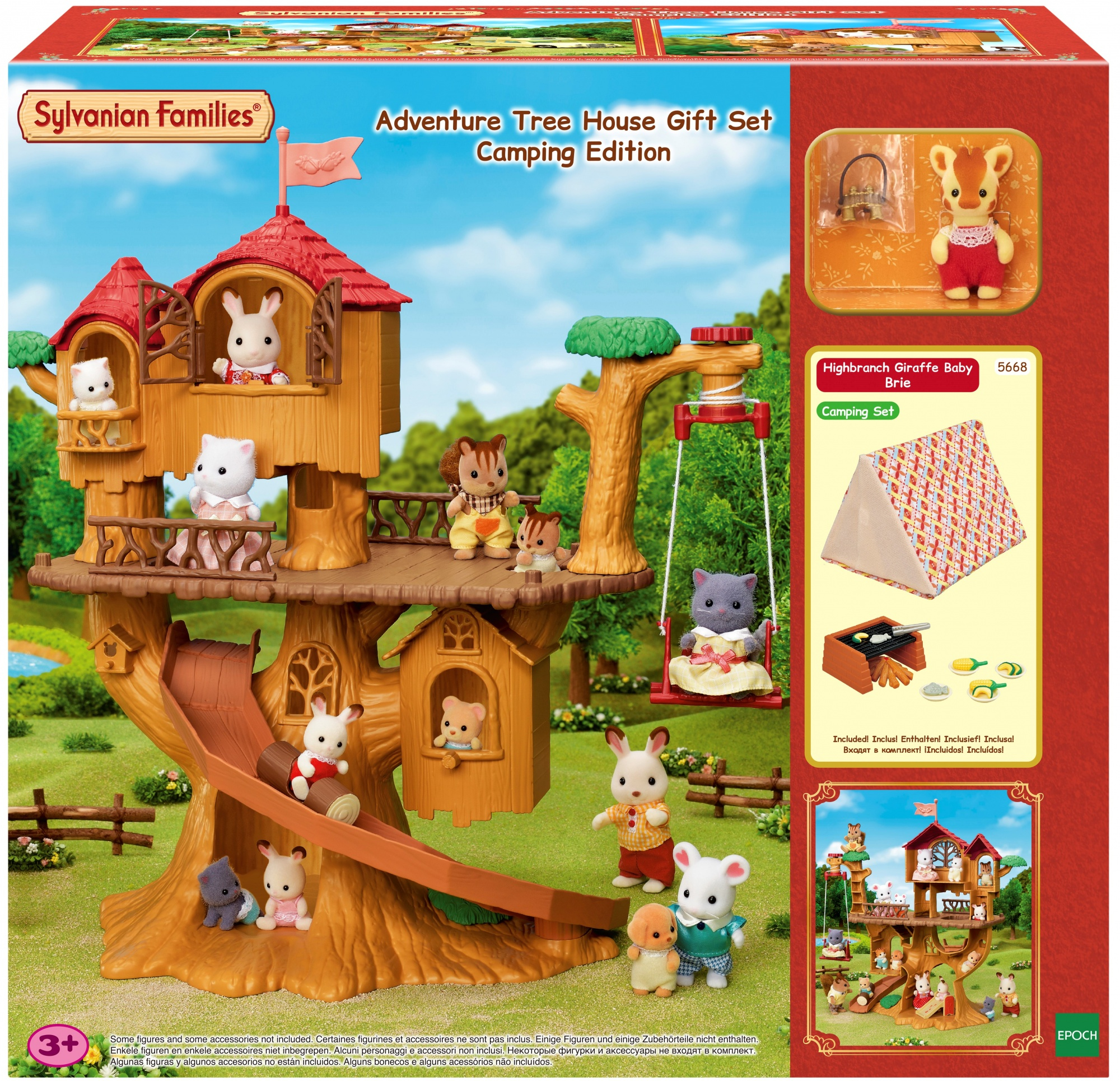 Sylvanian Families Adventure Tree House Gift Set