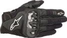 Alpinestars SMX 1 Air V2 Motorfiets handschoenen - Zwart