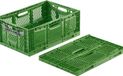 Icecat Boîte Pliable Perforée Verte 60x40x23 cm