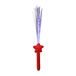 Merkloos / Sans marque Licht toverstaf - rood - magische LED verlichting - fiberstick stervormig