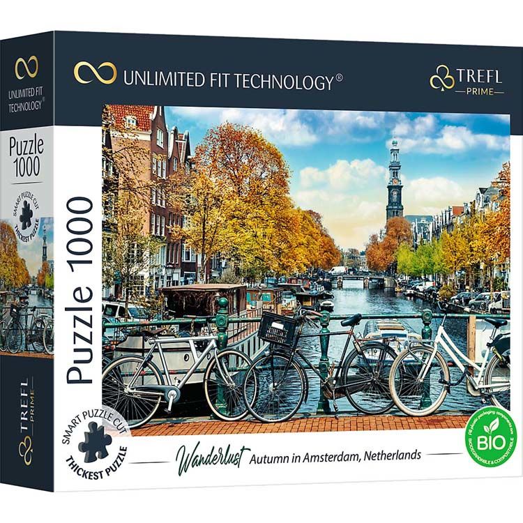Trefl Prime - Autumn in Amsterdam Puzzle - 1000 Pieces