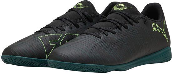 Puma Future 8 Play IT Zaalvoetbalschoenen Senior Zwart - Lichtgroen - Donkergroen