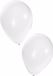 Bellatio Decorations ballonnen - 10 stuks - wit - 27 cm