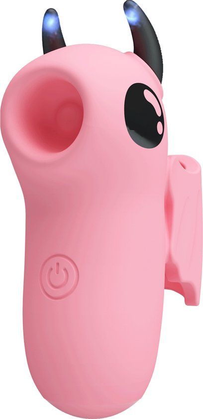 Pretty Love Mini Fun Toys Magic Devil Vinger Vibrator Roze
