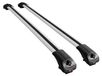 Merkloos Nissan Dakdrager bagagedrager - Spoorstaven - Grijs aluminium - 2 staven - Nissan Qashqai J11 2017-2021