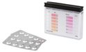 Testkit piscine - pH et chlore libre - 10 comprimés - Support en plastique