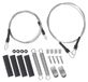 Câble en acier pour voiture RC - Cordon de protection et clip - Pour crawler 1/10