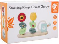Classic World Puzzelblokken Piramide voor Kinderen Tuin Gieter 11 el.