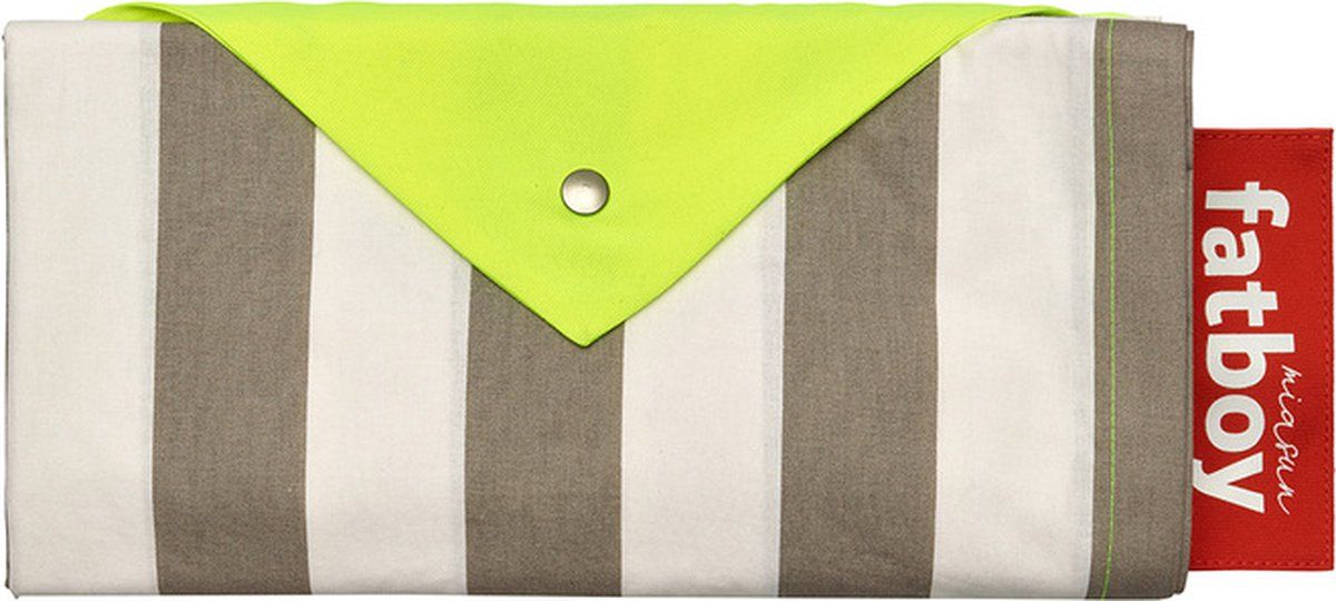 Fatboy Miasun Draagbare strandtent Biarritz - Wit/Bruin