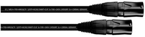 Cordial 15559 RJ45 Netwerkkabel, patchkabel CAT 5e S/UTP 3.00 m Zwart PUR-mantel 1 stuk(s)