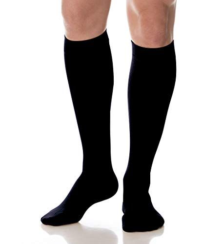 SCUDOTEX Kniekousen Heren 280 Denier - Zwart - Maat 3