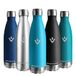 Vikaster Thermoskan, 500 ml, lekvrij, 0,5 l, BPA-vrij, herbruikbare thermoskan, roestvrij staal, voor fiets, camping, yoga, gym, fitness, school, reizen, outdoor