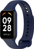 Strap-it TPU Activity tracker bandje - Geschikt voor Xiaomi Redmi Smart Band 2 / Xiaomi Smart Band 8 Active - donkerblauw