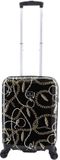 Saxoline Handbagage Harde Koffer / Trolley / Reiskoffer - 55cm (Small) Golden Age Print - Bedrukt
