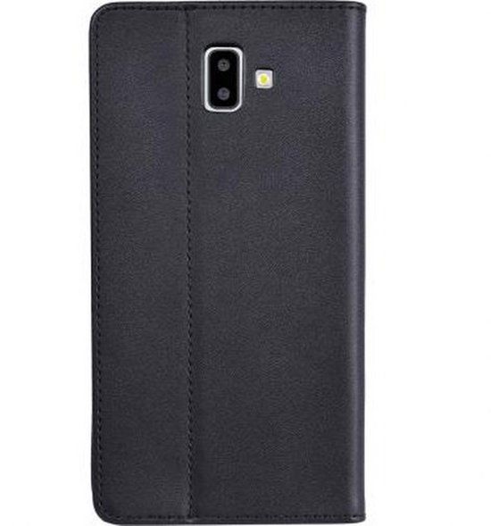 Bigben Connected, Hoesje geschikt voor Samsung Galaxy J6 Plus - Folio met Kaarthouder & Videostandaard, Zwart